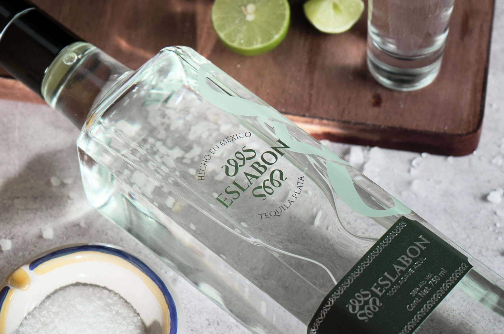 Tequila Eslabón Plata 100% de Agave